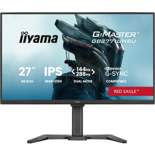 iiyama G-MASTER GB2771UHSU-B1 monitor komputerowy 68,6 cm (27") 3840 x 2160 px 4K Ultra HD LED Czarny