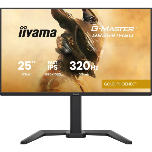 iiyama G-MASTER GB2591HSU-B1 monitor komputerowy 62,2 cm (24.5") 1920 x 1080 px Full HD LED Czarny