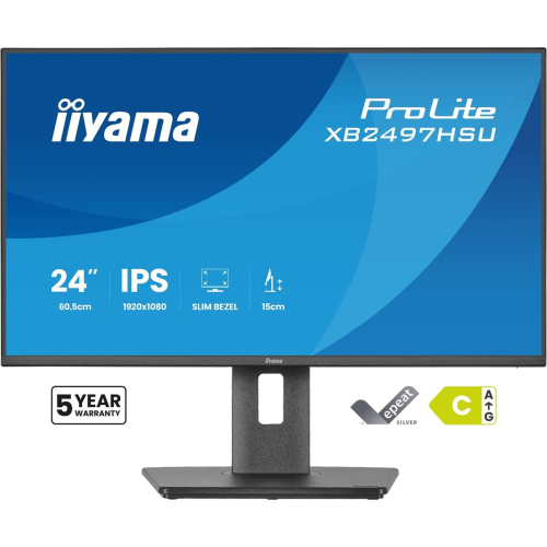 iiyama ProLite XB2497HSU-B1 monitor komputerowy 60,5 cm (23.8