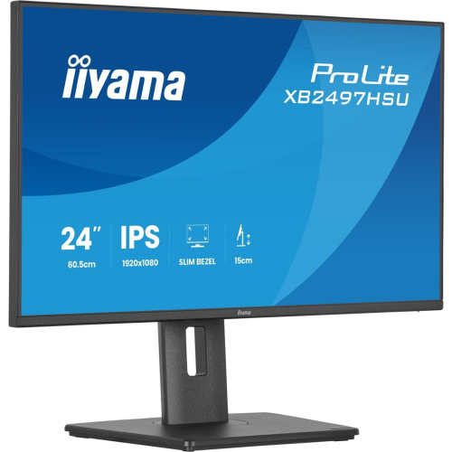 iiyama ProLite XB2497HSU-B1 monitor komputerowy 60,5 cm (23.8