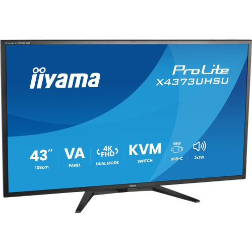 iiyama ProLite X4373UHSU-B2 monitor komputerowy 108 cm (42.5