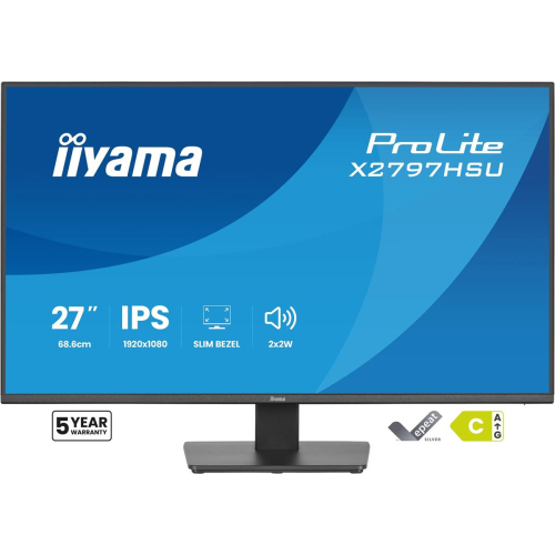 iiyama ProLite X2797HSU-B1 monitor komputerowy 68,6 cm (27