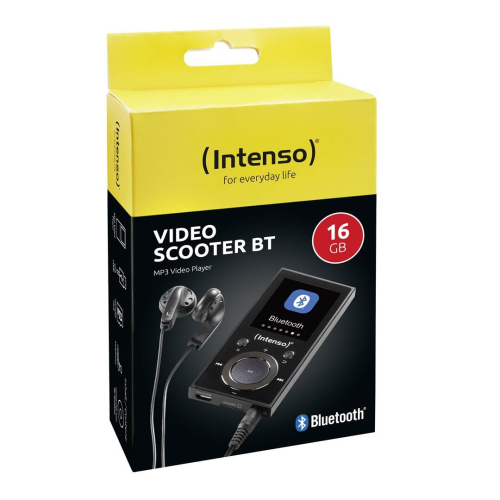 Intenso Video Scooter BT Odtwarzacz MP3 16 GB Czarny-23067333