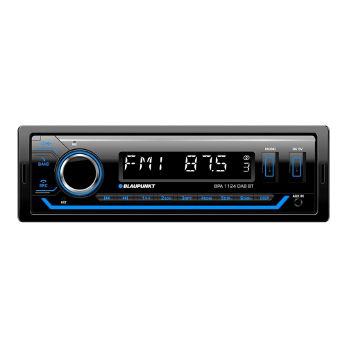 Blaupunkt BPA 1124 DAB BT, 1-DIN Autoradio, DAB+, Bluetooth,