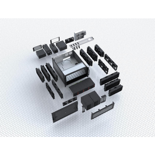 Silverstone RM61-312 Rack Czarny-23072505