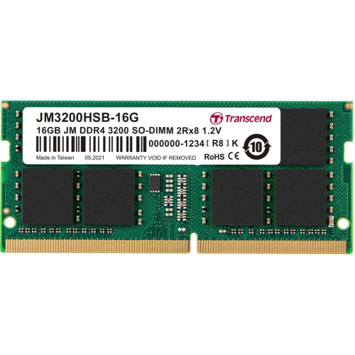 SO DDR4 16GB PC 3200 CL22 Transcend JetRam, JM3200HSB-16G