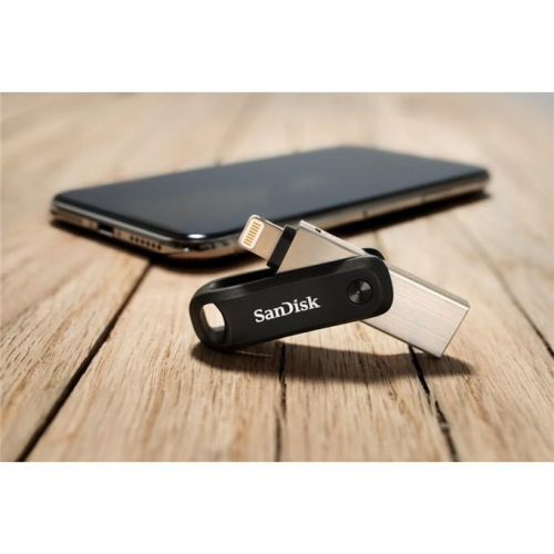 Pendrive SanDisk iXpand GO SDIX60N-256G-GN6NE (256GB; Lightning, USB 3.0; kolor srebrny)-23074097