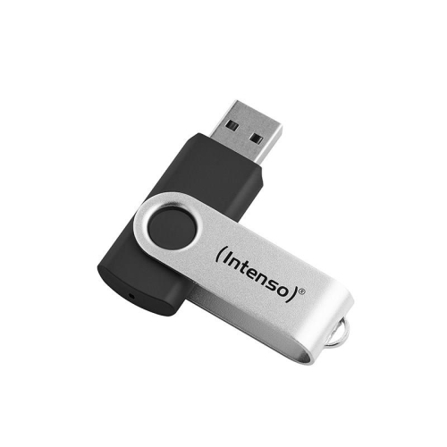 Intenso USB 256GB OFFICE LINE 3.2 Gen1 Silver-Black pamięć USB USB Typu-A 3.2 Gen 1 (3.1 Gen 1) Czarny, Srebrny-230741