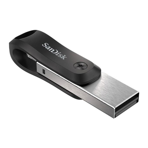 Pendrive SanDisk iXpand GO SDIX60N-128G-GN6NE (128GB; Lightning, USB 3.0; kolor srebrny)-23074222