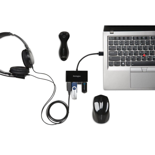 Kensington 4-portowy koncentrator USB 3.0-23074800