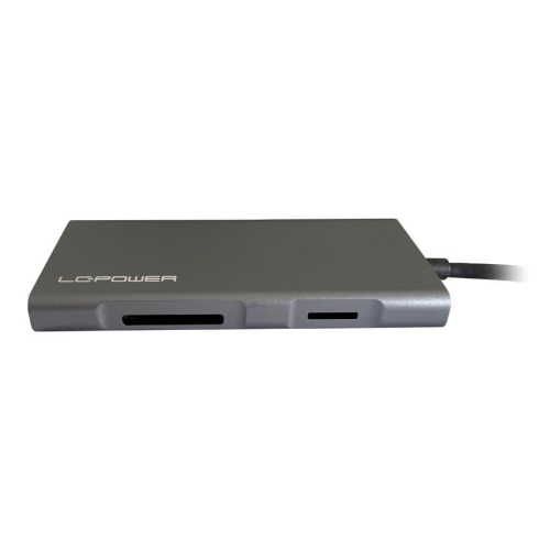 LC-Power LC-HUB-C-MULTI-5 stacja dokująca Przewodowa USB 3.2 Gen 1 (3.1 Gen 1) Type-C Antracyt, Czarny-23074894
