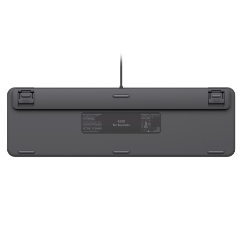 Logitech Signature Slim Wired K620 For Business klawiatura Uniwersalne USB QWERTZ Niemiecki Grafitowy-23075047