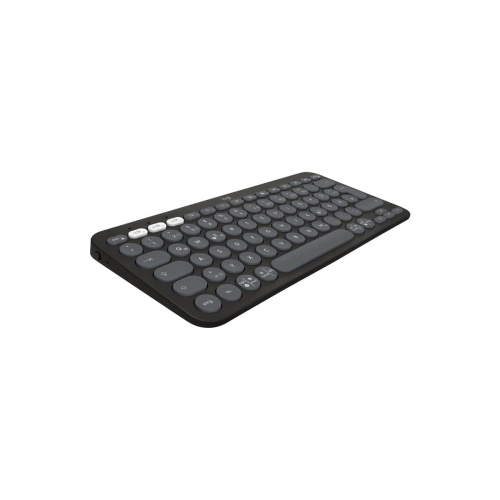 Logitech 920-012203 klawiatura Dołączona myszka Uniwersalne RF Wireless + Bluetooth QWERTZ Niemiecki Grafitowy-2307512