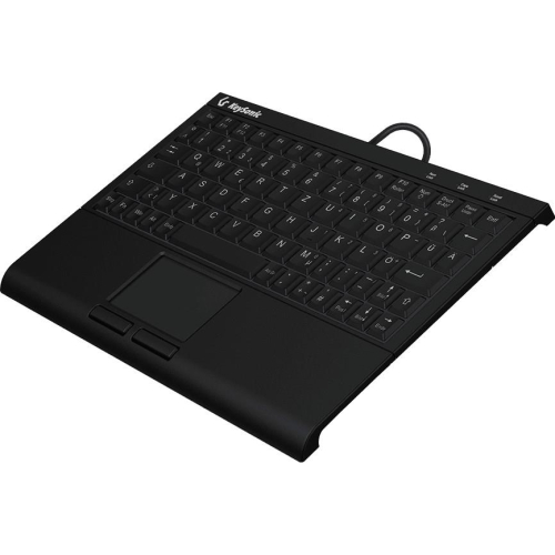 KeySonic KSK-3211ELU (DE) klawiatura Dom USB QWERTZ Niemiecki Czarny