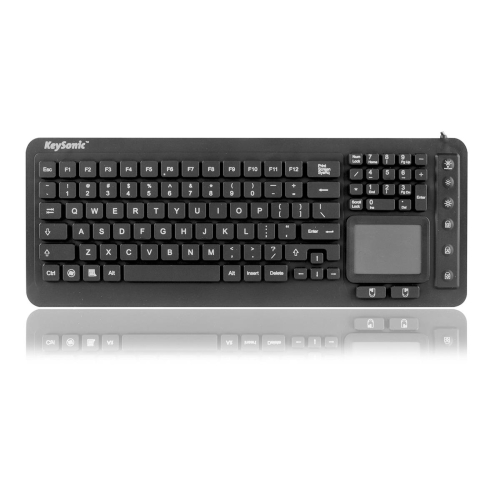 KeySonic KSK-6231 INEL (US) klawiatura Przemysłowy USB QWERTY US English Czarny