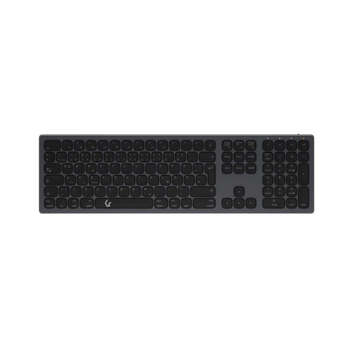 KeySonic KSK-8023BTRF (DE) klawiatura Uniwersalne Bluetooth QWERTZ Niemiecki Antracyt, Czarny