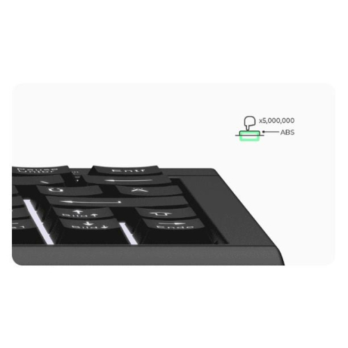 KeySonic KSK-3010ELC (DE) klawiatura Dom USB QWERTZ Niemiecki Czarny-23075173