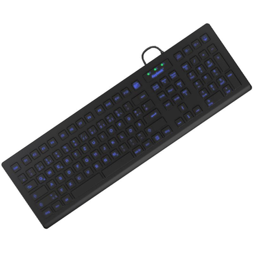 KeySonic KSK-8031INEL-B (DE) klawiatura Przemysłowy USB QWERTZ Niemiecki Czarny