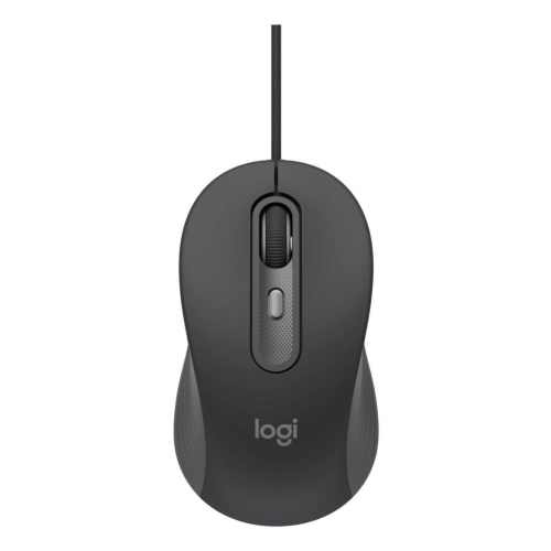 Logitech 920-013343 klawiatura Dołączona myszka Dom/Biuro USB QWERTZ Niemiecki Grafitowy-23075265