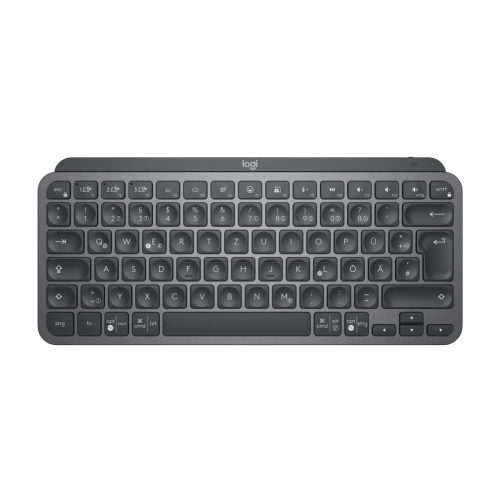 Logitech 920-011054 klawiatura Dołączona myszka Biuro RF Wireless + Bluetooth QWERTZ Niemiecki Grafitowy-23075377