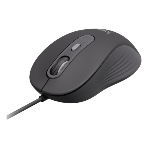 Logitech Signature Wired M520 for Business myszka Biuro Oburęczny USB Type-C Optyczny 4000 DPI-23075643