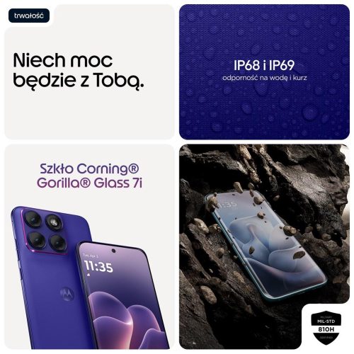 Motorola Edge 70 Fusion Power 5G 12/256GB PANTONE Orient Blue-23087647