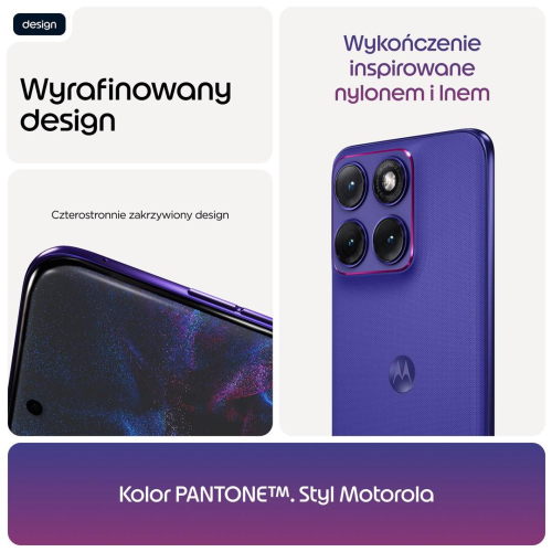 Motorola Edge 70 Fusion Power 5G 12/256GB PANTONE Orient Blue-23087649