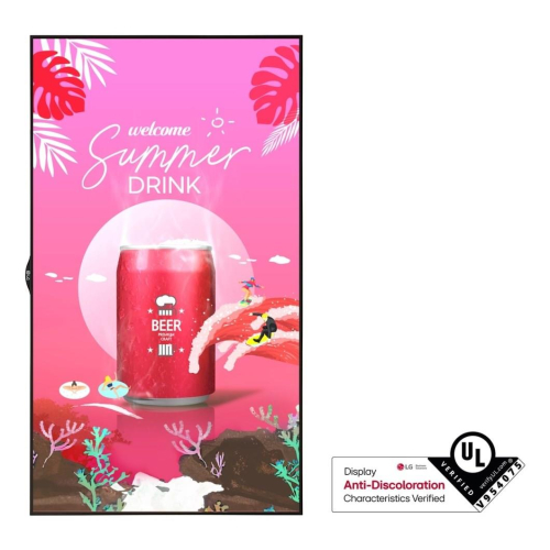 Monitor reklamowy Digital Signage LG 55XS4P LED 55" Full HD WebOS Signage Czarny