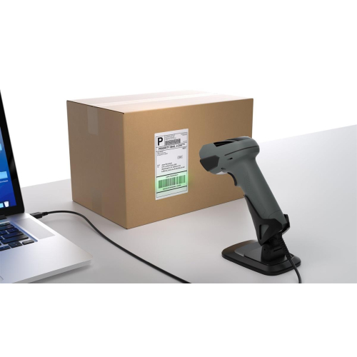 Safescan 310-W Ręczny czytnik kodów kreskowych 1D/2D CMOS Czarny, Szary-23092199