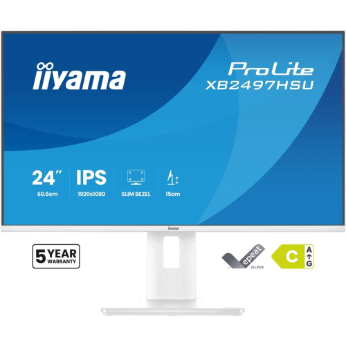 iiyama ProLite XB2497HSU-W1 monitor komputerowy 60,5 cm (23.8