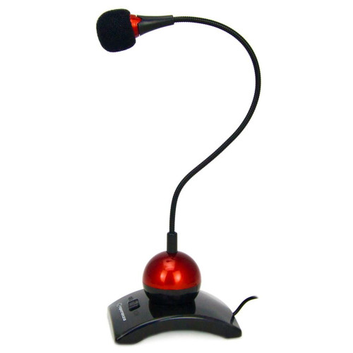 Mikrofon Esperanza Chat Desktop EH130 (kolor czerwony)-894664