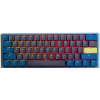 Ducky One 3 Daybreak Mini klawiatura Gaming USB Niemiecki Czarny, Niebieski, Zielony