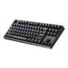 GENESIS Thor 404 TKL klawiatura Gaming USB QWERTY Amerykański międzynarodowy Czarny-23245806
