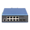 Przemysłowy 8+2 Port L2 Managed Gigabit Ethernet Switch 8x GE RJ45 + 2 SFP Port-23249288
