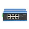 Industrialny przełącznik Ethernet 8+2 -Port Gigabit PoE Switch 8 Port GE PoE RJ45, 2 GE SFP Port-23249483