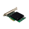 Karta sieciowa przewodowa Quad-RJ45 2.5GbE PCI Express 2.1 Chipset: RTL8125B+ASM1806-23251086