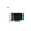 Karta sieciowa przewodowa Quad-RJ45 2.5GbE PCI Express 2.1 Chipset: RTL8125B+ASM1806-23251087
