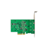 Karta sieciowa przewodowa Quad-RJ45 2.5GbE PCI Express 2.1 Chipset: RTL8125B+ASM1806-23251088