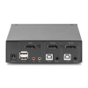 Digitus Przełącznik KVM, 2x1 DP, DP Out, USB-23251482