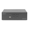 Digitus Przełącznik KVM, 4-portowy, obsługa dwóch monitorów, 4K, HDMI®-23251495