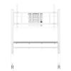 Neomounts FL50-575WH1 stojak do multimediów Biały Karta multimedialna/wózek multimedialny-23278162