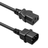 Kabel zasilający IEC C13 | C14 | 3x1.0mm2 | Czysta miedź Cu | 2m