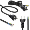 Kabel zasilający SCHUKO CEE 7/7 (E/F) | miedź Cu | odizolowany lutowany | 3x0.75mm2 | 3m-23284135
