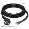 Kabel zasilający | wtyczka kątowa SCHUKO CEE 7/7 (E/F) | miedź Cu odizolowany lutowany | 3x1.5mm2 | 1.8m-23284156
