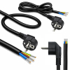 Kabel zasilający | wtyczka kątowa SCHUKO CEE 7/7 (E/F) | miedź Cu odizolowany lutowany | 3x1.5mm2 | 1.8m-23284159