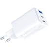 Ładowarka sieciowa Hyper GaN 65W 1xUSB-A 2xUSB-C PD QC4+ biała-23285035