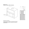Okap zintegrowany DBB63BC60 Serie 2 czarny-23285339