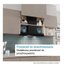 Okap zintegrowany DBB85CC60 Serie 4 80 czarny czyste szkło-23285347