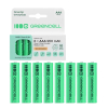 Akumulatorki paluszki 8xAAA HR03 950mAh