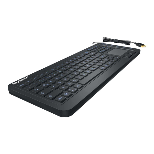 KeySonic KSK-6231 INEL (DE) klawiatura Przemysłowy USB QWERTZ Niemiecki Czarny